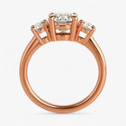 The Signature 3-Stone Engagement Ring | Cushion