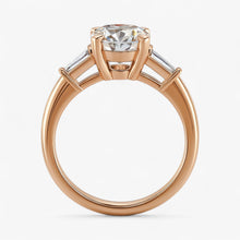 The Signature Baguette 3-Stone Engagement Ring | Oval
