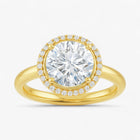 The Classic Halo Engagement Ring | Round