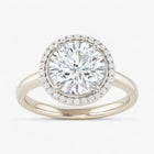 The Classic Halo Engagement Ring | Round