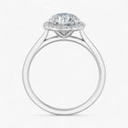 The Classic Halo Engagement Ring | Round