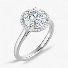 The Classic Halo Engagement Ring | Round