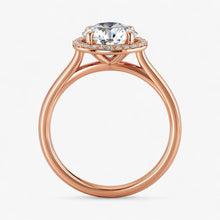 The Classic Halo Engagement Ring | Round