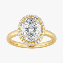 The Classic Halo Engagement Ring | Oval