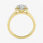 The Classic Halo Engagement Ring | Oval