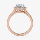 The Classic Halo Engagement Ring | Oval