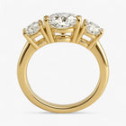 The Signature 3-Stone Engagement Ring | Oval