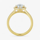 The Classic Halo Engagement Ring | Pear