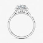 The Classic Halo Engagement Ring | Pear