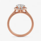 The Classic Halo Engagement Ring | Pear