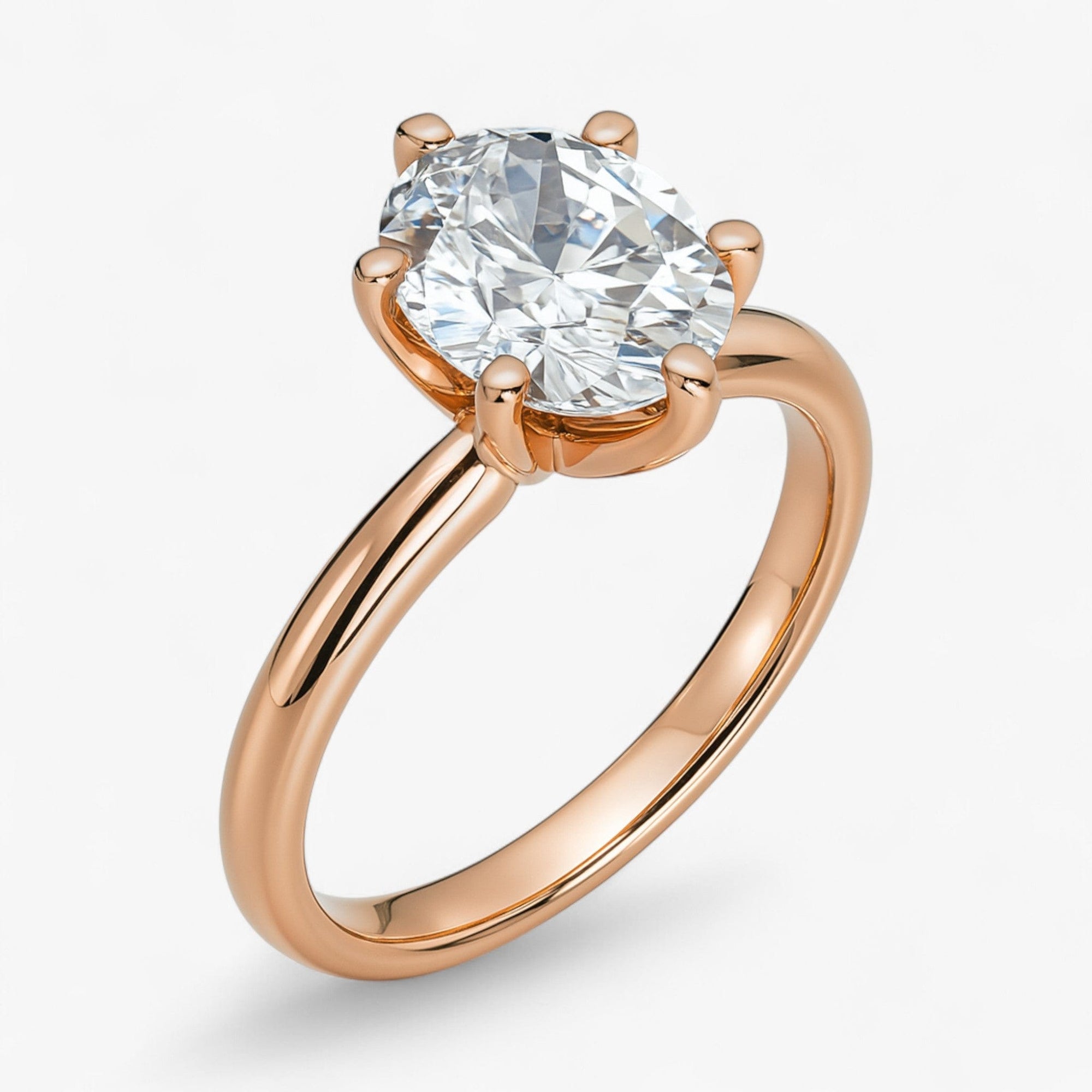 The Classic 6-Prong Engagement Ring | Oval