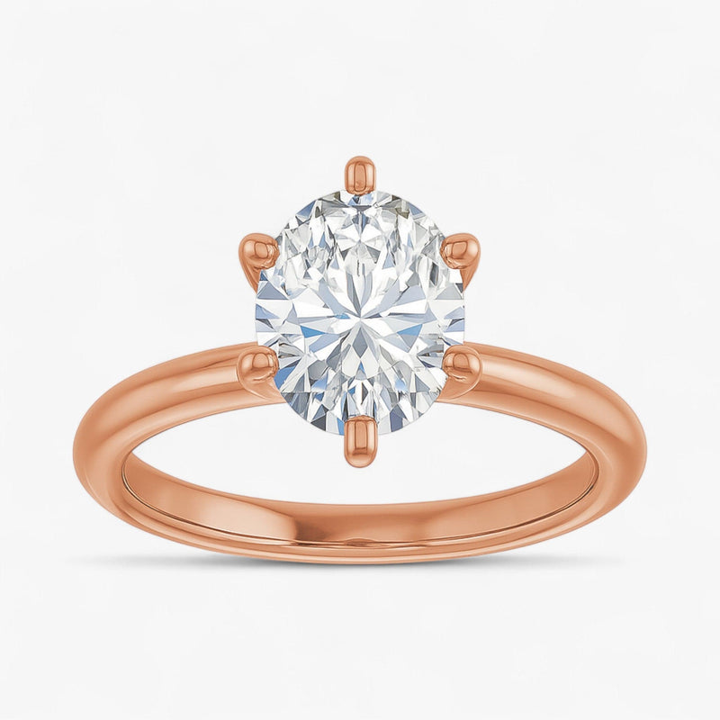 The Classic 6-Prong Engagement Ring | Oval