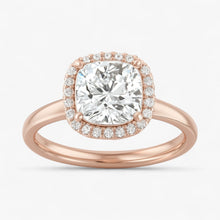 The Classic Halo Engagement Ring | Cushion