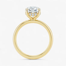 The Timeless Hidden Halo Engagement Ring | Round