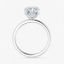 The Timeless Hidden Halo Engagement Ring | Round