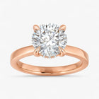 The Timeless Hidden Halo Engagement Ring | Round