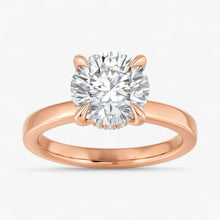 The Timeless Hidden Halo Engagement Ring | Round