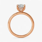 The Timeless Hidden Halo Engagement Ring | Oval