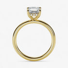The Timeless Hidden Halo Engagement Ring | Emerald