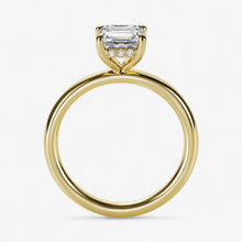 The Timeless Hidden Halo Engagement Ring | Emerald