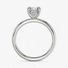 The Timeless Hidden Halo Engagement Ring | Emerald
