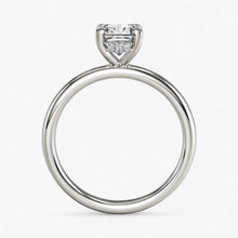 The Timeless Hidden Halo Engagement Ring | Emerald