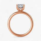 The Timeless Hidden Halo Engagement Ring | Emerald