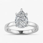 The Timeless Hidden Halo Engagement Ring | Pear