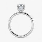 The Timeless Hidden Halo Engagement Ring | Pear