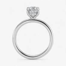 The Timeless Hidden Halo Engagement Ring | Pear