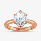 The Signature Solitaire Engagement Ring | Oval