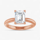 The Signature Solitaire Engagement Ring | Emerald