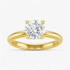 The Signature Solitaire Engagement Ring | Cushion