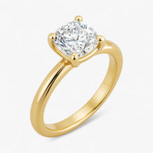 The Signature Solitaire Engagement Ring | Cushion