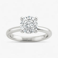 The Signature Solitaire Engagement Ring | Cushion