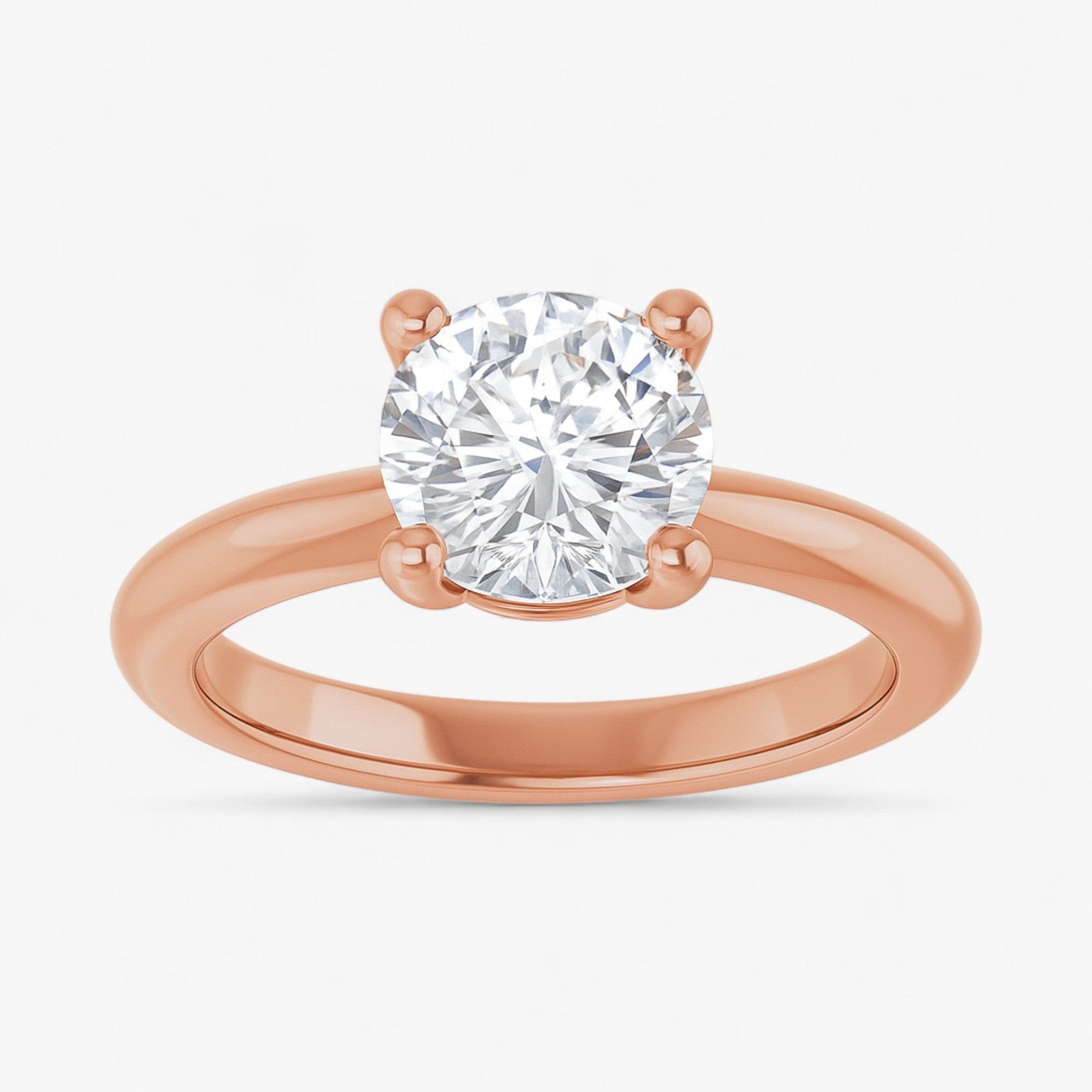 The Signature Solitaire Engagement Ring | Cushion