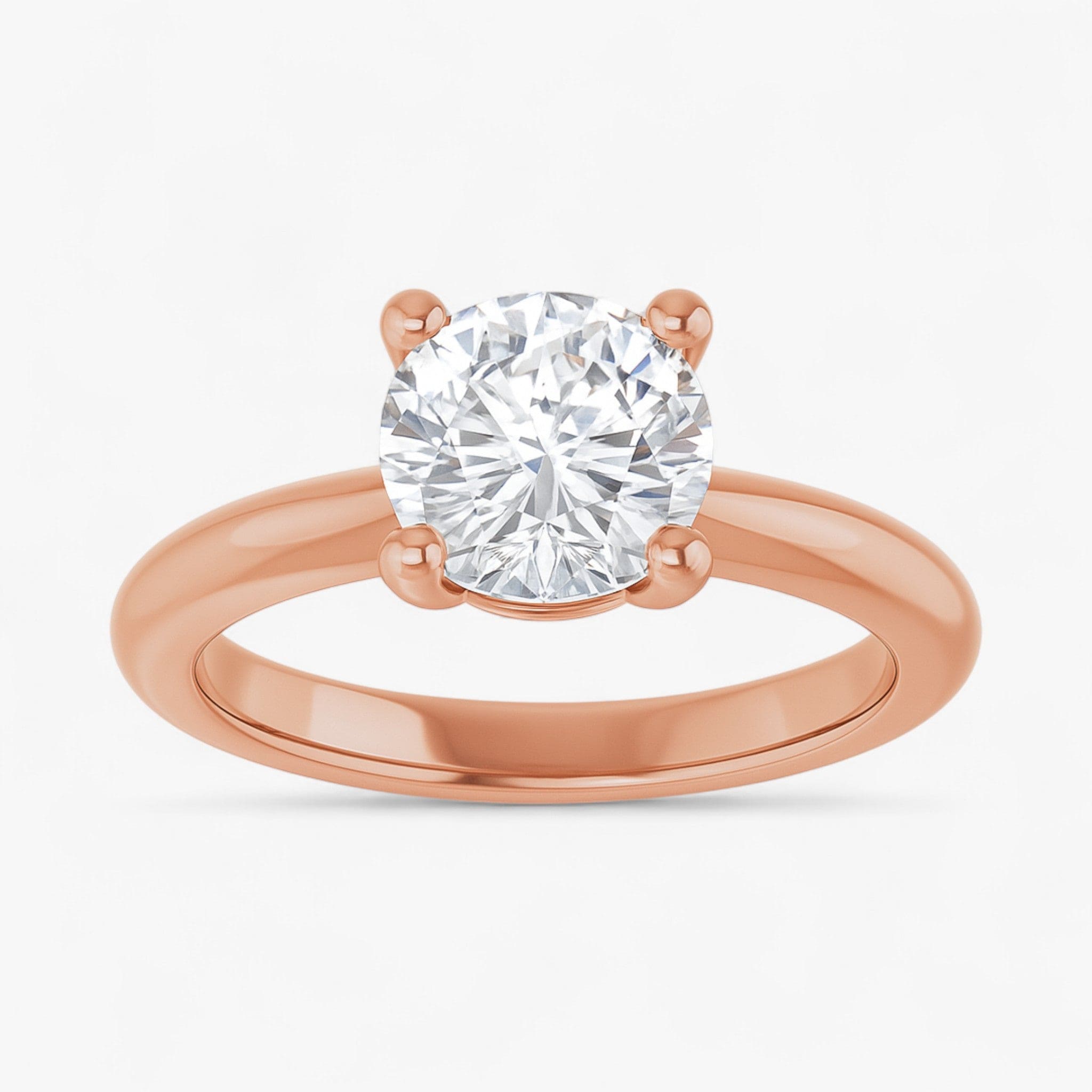 The Signature Solitaire Engagement Ring | Cushion