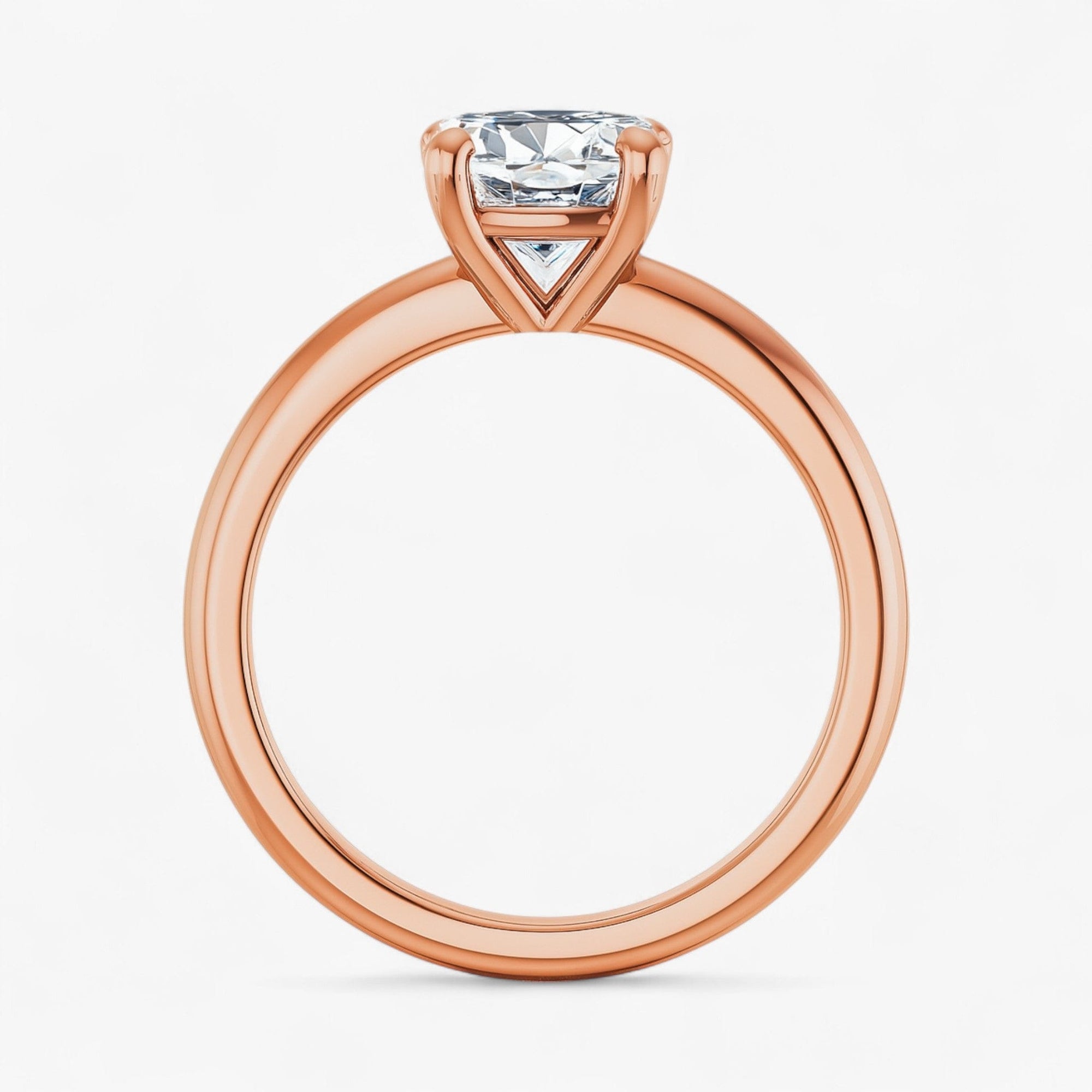 The Signature Solitaire Engagement Ring | Cushion