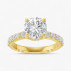 The Iconic Hidden Halo Engagement Ring | Round