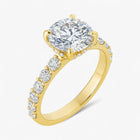 The Iconic Hidden Halo Engagement Ring | Round