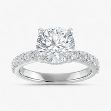 The Iconic Hidden Halo Engagement Ring | Round