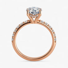 The Iconic Hidden Halo Engagement Ring | Round