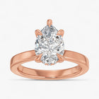 The Timeless Hidden Halo Engagement Ring | Pear