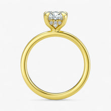 The Timeless Hidden Halo Engagement Ring | Cushion