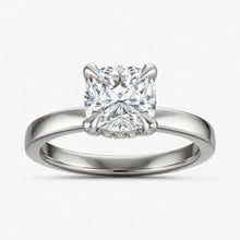 The Timeless Hidden Halo Engagement Ring | Cushion