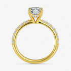 The Iconic Hidden Halo Engagement Ring | Oval