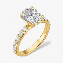 The Iconic Hidden Halo Engagement Ring | Oval