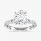 The Iconic Hidden Halo Engagement Ring | Oval