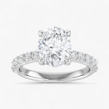 The Iconic Hidden Halo Engagement Ring | Oval