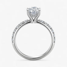 The Iconic Hidden Halo Engagement Ring | Round